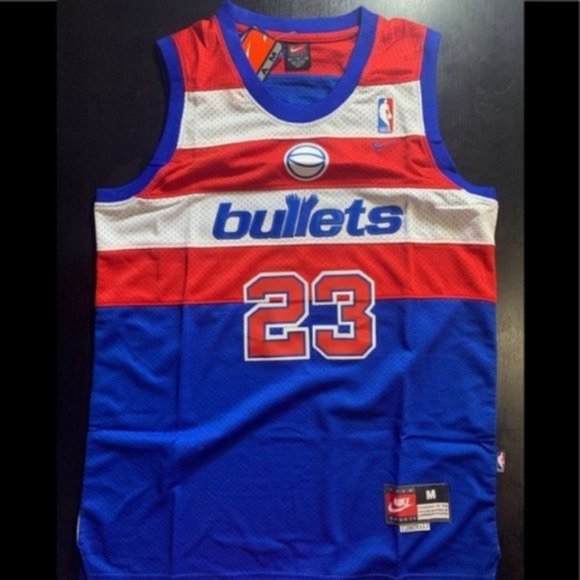 jordan washington bullets jersey